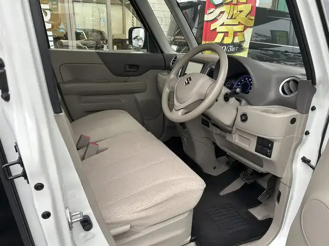 スズキ スペーシア G 茨城県 2016(平28)年 6.1万km クリスタルホワイトP 社外ナビ（MDV-D303）/バックカメラ/シートヒーター/両側スライドドア/純正フロアマット/スペアキー×1/取扱説明書