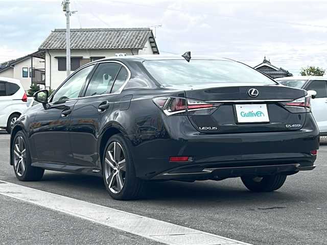 レクサス ＧＳ 450h Iパッケージ 香川県 2018(平30)年 2.5万km グラファイトブラックガラスフレーク 純正12.3インチワイドディスプレイ/フルセグテレビ/バックカメラ/サンルーフ/ドライブレコーダー/パワーシート/シートヒーター/コーナーセンサー/ステアリングヒーター/BSM/HUD/ETC