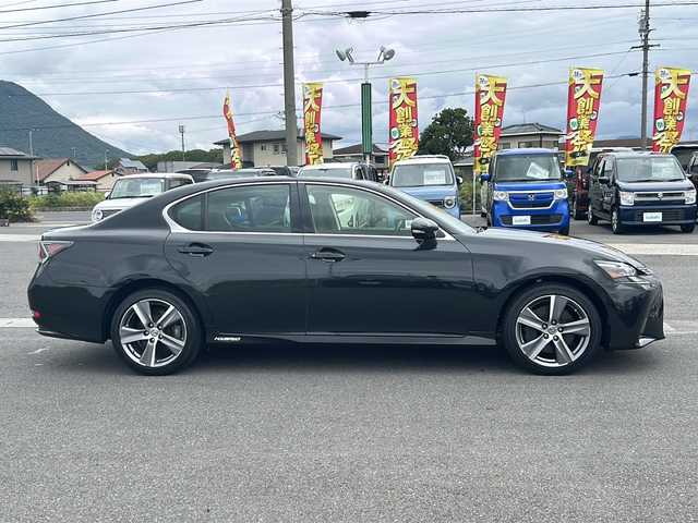 レクサス ＧＳ 450h Iパッケージ 香川県 2018(平30)年 2.5万km グラファイトブラックガラスフレーク 純正12.3インチワイドディスプレイ/フルセグテレビ/バックカメラ/サンルーフ/ドライブレコーダー/パワーシート/シートヒーター/コーナーセンサー/ステアリングヒーター/BSM/HUD/ETC