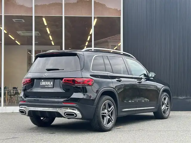 メルセデス・ベンツ ＧＬＢ２００ｄ AMGライン 福岡県 2021(令3)年 5.2万km コスモスブラック レーダーセーフティパッケージ/アダプティブクルーズコントロール/アクティブセーフティブレーキ/ブラインドスポットモニター/レーンキープアシスト/ハーフレザーシート/シートヒーター/純正ナビ/全方位カメラ/フルセグTV/Bluetooth/アンビエントライト　/LEDヘッドライト/オートハイビーム/ステアリングスイッチ/パドルシフト　/パワーバックドア　/純正ドライブレコーダー/純正１９インチアルミホイール　/ETC/取扱説明書/保証書/スペアキー×1