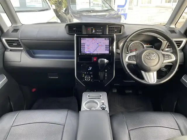 トヨタ ルーミー カスタムG－T 愛知県 2017(平29)年 10.7万km ブラックマイカメタリック (株)IDOMが運営する【じしゃロン名古屋鳴海店】の自社ローン専用車両になりますこちらは現金またはオートローンご利用時の価格です。自社ローンご希望の方は別途その旨お申付け下さい社外メモリナビ/フルセグ CD DVD BT MSV/両側パワスラ/バックカメラ/ビルトインETC/LEDヘッドライト/LEDフォグ/クルコン/PCS/クリアランスソナー/純正15インチAW/純正バイザー/社外マット/MOPスペアタイヤ/スペアキー/取説/保証書