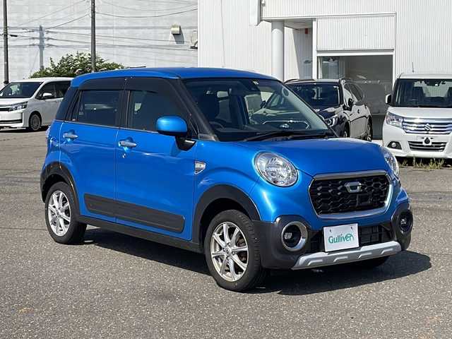 ダイハツ キャスト アクティバ X SAⅡ 新潟県 2016(平28)年 7.7万km スプラッシュブルーM 4WD/社外ディスプレイオーディオ/CD/DVD/USB/ワンセグテレビ/ETC/衝突被害軽減ブレーキ/レーンキープアシスト/ベンチシート/革調シートカバー/スマートキー/プッシュスタート/オートライト/フォグランプ/社外15インチアルミホイール