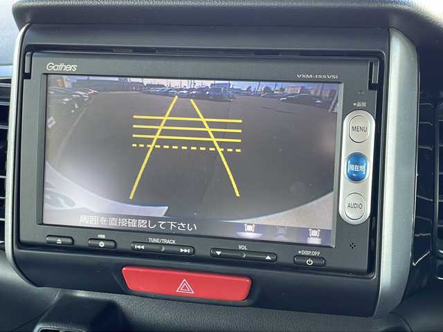 ホンダ Ｎ ＢＯＸ カスタム ターボ SSパッケージ 青森県 2014(平26)年 10.3万km プレミアムホワイトパール 4WD・ターボ/純正メモリナビ・ワンセグTV/CD・DVD・Bluetooth・SD/バックカメラ/前席シートヒーター/あんしんパッケージ/両側パワースライドドア/衝突軽減ブレーキ/クルーズコントロール/純正ETC/前後ドライブレコーダー/革調シートカバー/HIDヘッドライト/フォグランプ/純正15インチアルミ/スマートキー/プッシュスタート