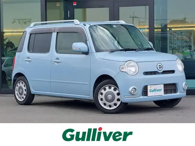 ダイハツ ミラ ココア プラスX 東京都 2012(平24)年 5.6万km ミストブルーマイカメタリック /純正SDナビ//ワンセグTV//ヘッドライトレベライザー//前後ドライブレコーダー//ルーフレール//フロアマット//ドアバイザー