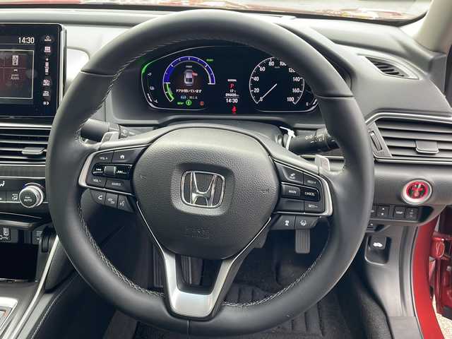 ホンダ アコード EX 福島県 2020(令2)年 9.5万km パッションレッドパール ホンダセンシング　純ナビ　サンルーフ　ＨＵＤ　ＢＳＭ　前席Ｐシート　前席シートヒーター　電子Ｐ　追従クルコン　Ｐセンサー　パドルシフト　純前後ドラレコ　ビルトインＥＴＣ　ステリモ　ＬＥＤヘッドライト