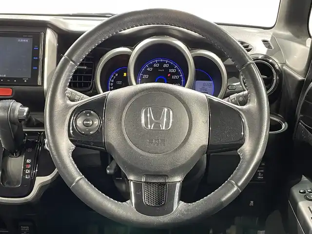 ホンダ Ｎ ＢＯＸ カスタム G SSパッケージ 愛知県 2013(平25)年 16.6万km ポリッシュドメタルメタリック 純正Gathersナビ（VXM-145VFi)/（FM/AM/CD・DVD再生/SD/フルセグTV)/両側パワースライドドア/LEDヘッドライト/ETC/純正14インチAW/アイドリングストップ/フォグランプ/ステアリングスイッチ/純正フロアマット/プッシュスタート/　　-スマートキー/保証書
