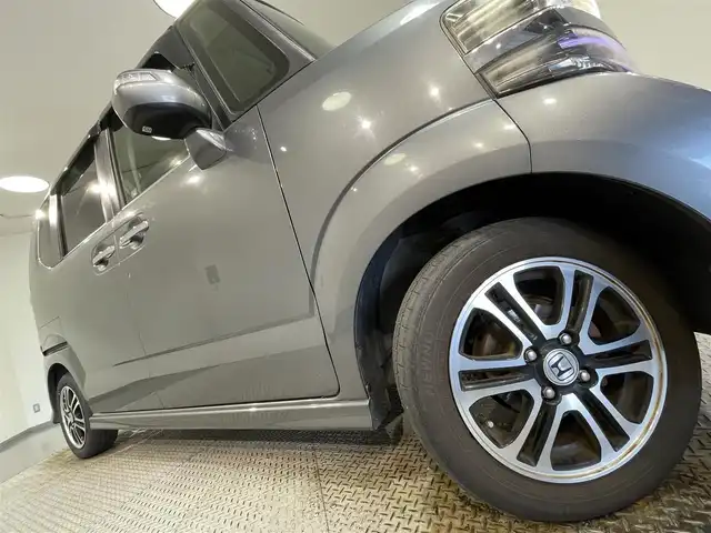 ホンダ Ｎ ＢＯＸ カスタム G SSパッケージ 愛知県 2013(平25)年 16.6万km ポリッシュドメタルメタリック 純正Gathersナビ（VXM-145VFi)/（FM/AM/CD・DVD再生/SD/フルセグTV)/両側パワースライドドア/LEDヘッドライト/ETC/純正14インチAW/アイドリングストップ/フォグランプ/ステアリングスイッチ/純正フロアマット/プッシュスタート/　　-スマートキー/保証書