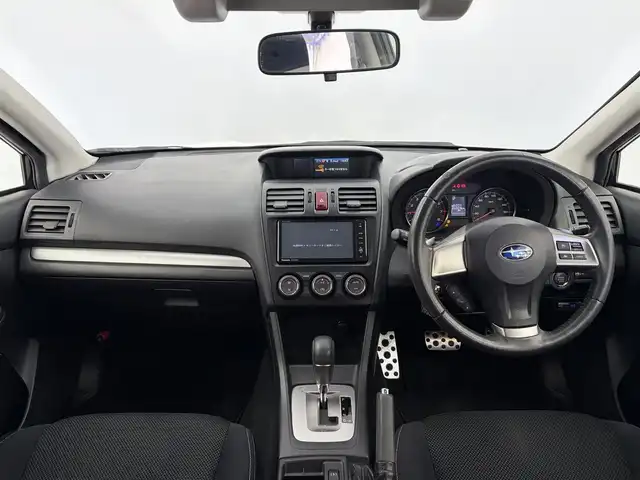 スバル インプレッサ ＸＶ 2．0i－L アイサイト 愛知県 2014(平26)年 5.4万km クリスタルブラックシリカ 純正ナビ（フルセグTV・Bluetooth・ラジオ）/アイサイト/　・アダプティブクルーズコントロール/　・衝突軽減ブレーキ/　・車線逸脱警報/　・誤発進抑制機能/ETC/前席パワーシート/レーンキープアシスト/盗難防止装置/パドルシフト/オートエアコン/オートライト/純正フロアマット/純正アルミホイール/電動格納ミラー/スペアキー