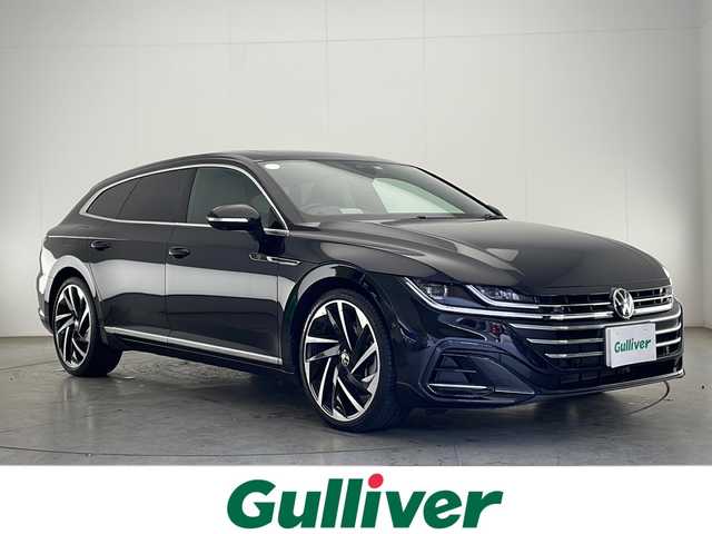 フォルクスワーゲン ＶＷ アルテオン SB TSI 4モーション Rライン 宮崎県 2022(令4)年 2.2万km 黒 電動パノラマスライディングルーフ/harman/kardonサウンドシステム/プリクラシュブレーキシステム/レーンアシスト/サイドアシスト/リヤクロストラフィックアラート/レーダークルーズコントロール/コーナーセンサー/オートマチックハイビーム/純正ナビ/全周囲カメラ/黒レザーシート/パワーシート/シートヒーター/パドルシフト/LEDヘッドライト/ビルトインETC2.0/純正20インチAW/スマートキー×２/保証書/取扱説明書