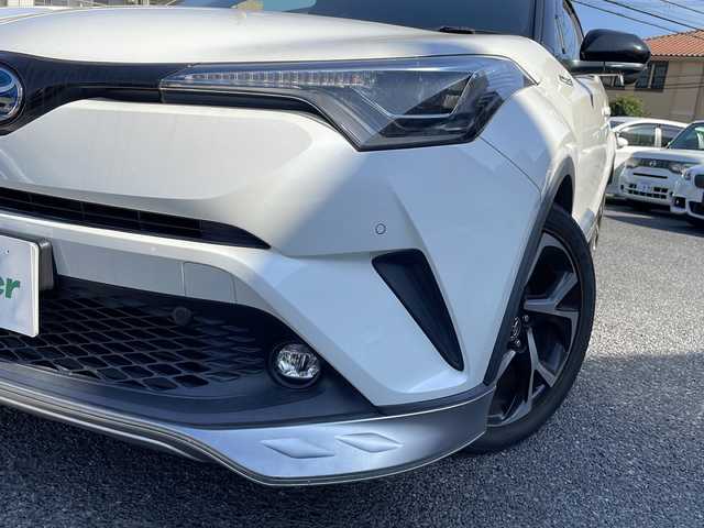 トヨタ Ｃ－ＨＲ G 大阪府 2018(平30)年 6.5万km ブラック/ホワイトパールクリスタルシャイン 2トーン ETC2.0/純正ナビ/ワンセグTV/クルーズコントロール/革巻ステアリング/LEDヘッドライト/バックカメラ/ドラレコ前/ハーフレザーシート/AUTOエアコン