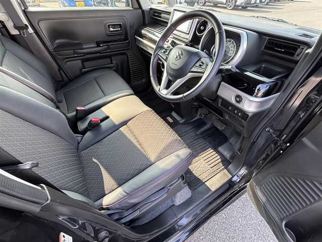 スズキ スペーシア カスタム HYBRID XS ターボ 大分県 2020(令2)年 6万km ブルーイッシュブラックパール3 ・純正ナビ(CD.DVD.SD.BT.USB)/・フルセグテレビ/・両側パワースライドドア/・衝突被害軽減ブレーキ/・ドライブレコーダー/・ETC/・シートヒーター/・オートハイビーム/・クルーズコントロール/・パドルシフト/・ステアリングリモコン/・スマートキー
