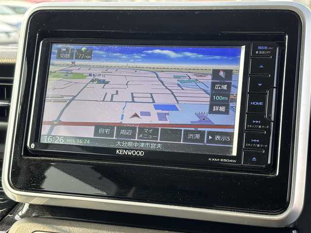スズキ スペーシア カスタム HYBRID XS ターボ 大分県 2020(令2)年 6万km ブルーイッシュブラックパール3 ・純正ナビ(CD.DVD.SD.BT.USB)/・フルセグテレビ/・両側パワースライドドア/・衝突被害軽減ブレーキ/・ドライブレコーダー/・ETC/・シートヒーター/・オートハイビーム/・クルーズコントロール/・パドルシフト/・ステアリングリモコン/・スマートキー