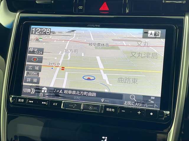 トヨタ ハリアー プレミアム 岐阜県 2017(平29)年 9.2万km ホワイトパールクリスタルシャイン 社外フルエアロ/ALPINE9インチナビ/　(AM/FM/CD/DVD/Bluetooth/フルセグTV)/バックカメラ/プリクラッシュセーフティ/レーダークルーズコントロール/レーンキープアシスト/コーナーセンサー/電動パーキングブレーキ/MTモード付きAT/パワーバックドア/ハーフレザーシート/パワーシート/ドライブレコーダー/ETC/純正アルミホイール/純正フロアマット/LEDヘッドライト/取説、保証書、スペアキー