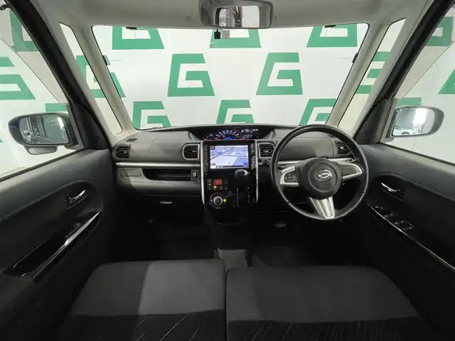 ダイハツ タント カスタム RS SA 鹿児島県 2015(平27)年 6.9万km プラムブラウンクリスタルマイカ ワンオーナー　/禁煙車　/純正８インチナビ（CD/DVD/Bluetooth/フルセグTV）/スマートアシスト　/バックカメラ　/両側パワースライドドア　/ＬＥＤヘッドライト　/横滑り防止機能　　/後席ロール式サンシェード　/ＥＴＣ　/オートライト/純正フロアマット/フォグランプ/純正アルミホイール