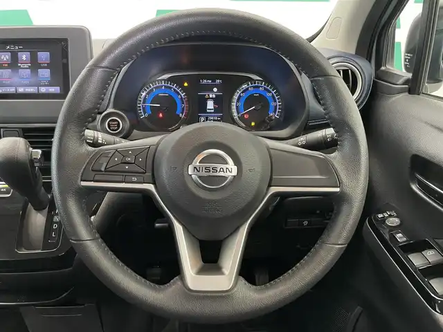 日産 デイズ ハイウェイスターG ターボ 鹿児島県 2021(令3)年 3万km アッシュブラウン/ソーダブルー ワンオーナー　/禁煙/純正ディスプレイオーディオ　/バックカメラ　/衝突被害軽減システム　/レーンキープアシスト　/前後コーナーセンサー　/横滑り防止機能　/ＬＥＤヘッドライト　/純正フロアマット　/純正アルミホイール　/オートライト
