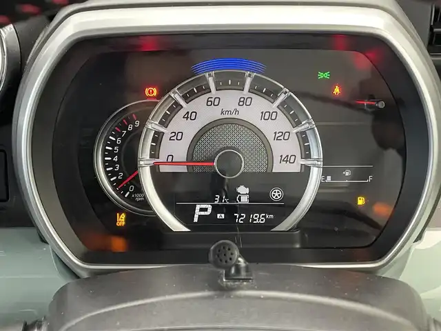 スズキ スペーシア カスタム HYBRID XS 鹿児島県 2020(令2)年 1.8万km スチールシルバーM ディスプレイオーディオ　/スズキセーフティサポート　/デュアルカメラブレーキサポート　/革巻きステアリング　/ステアリングリモコン　/フロントフォグライト　/ロールサンシェード　/後席パーソナルテーブル　/ドアバイザー/禁煙