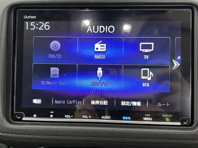 ホンダ ヴェゼル ハイブリッド Z ホンダセンシング 道央・札幌 2018(平30)年 7.9万km プレミアムクリスタルレッドM ・４WD/・寒冷地仕様/・純正メモリナビ/　BT／CD／DVD／SD／iPod／USB／フルセグ/・純正前方ドライブレコーダー/・純正ビルトインETC/・バックカメラ/・レーダークルーズコントロール/・衝突軽減ブレーキ/・レーンキープアシスト/・横滑り防止/・前席シートヒーター/・LEDヘッドライト/・オートライト/・プッシュスタート/・スマートキー×2/・純正エンジンスターター/・パドルシフト/・純正フロアマット/・純正サマー17インチAW/・社外スタッドレス積込（215／60／R16）/・取扱説明書