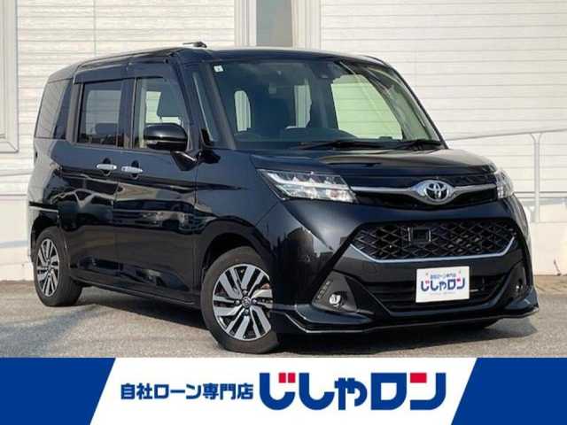 トヨタ タンク カスタムG－T 富山県 2017(平29)年 10.5万km ブラックマイカメタリック (株)IDOMが運営する【じしゃロン富山店】の自社ローン専用車両になります。こちらは現金またはオートローンご利用時の価格です。自社ローンご希望の方は別途その旨お申し付け下さい/純正ナビ/FM/AM/CD/フルセグ/Bluetooth/両側パワースライドドア/ETC/前方ドライブレコーダー/ターボ/衝突軽減ブレーキ
