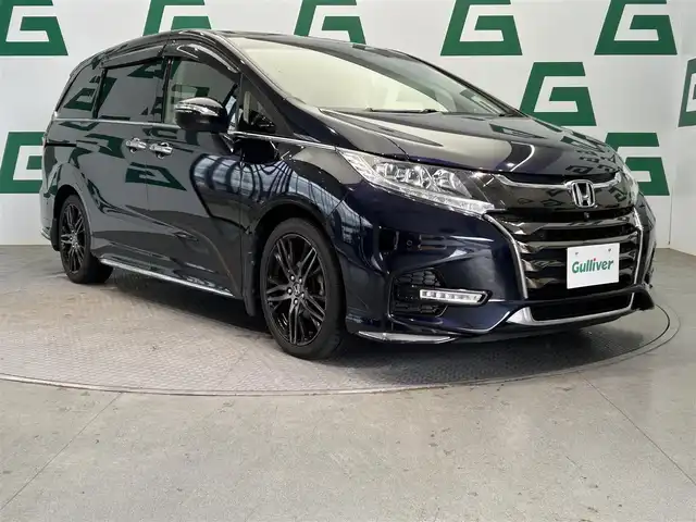 ホンダ オデッセイ アブソルート ホンダセンシング 鹿児島県 2018(平30)年 5.8万km プレミアムヴィーナスブラックP ユーザー買取/純正8インチナビ/両側パワースライドドア/全周囲カメラ/レーダークルーズコントロール/地デジTV/ハーフレザーシート/パワーシート/横滑り防止装置/コーナーセンサー前後/盗難防止システム/ホンダセンシング/フロントフォグランプ/セカンドシートサンバイザー/ステアリモコン/プリクラッシュセーフティー