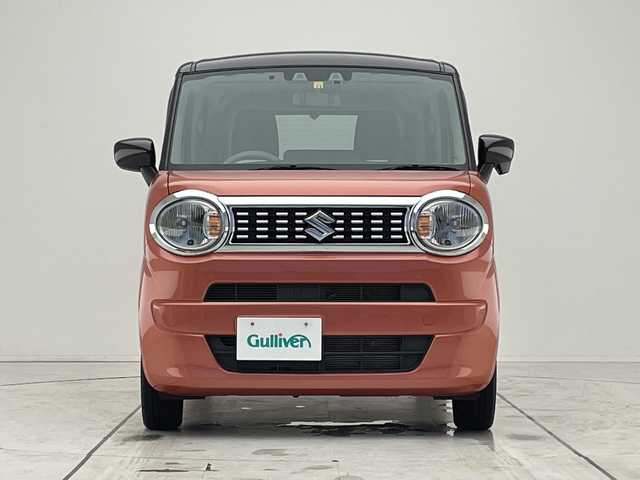 スズキ ワゴンＲ スマイル HYBRID S 愛知県 2022(令4)年 2.7万km コーラルオレンジメタリック/アーバンブラウン2トーン SDナビ/両側パワースライドドア/シートヒーター/バックカメラ/コーナーセンサー/LEDヘッドライト/インテリジェントミラー/レーンキープアシスト/ドライブレコーダー/ETC/衝突軽減システム/フルセグ/CD DVD/Bluetooth/スマートキー/プッシュスタート