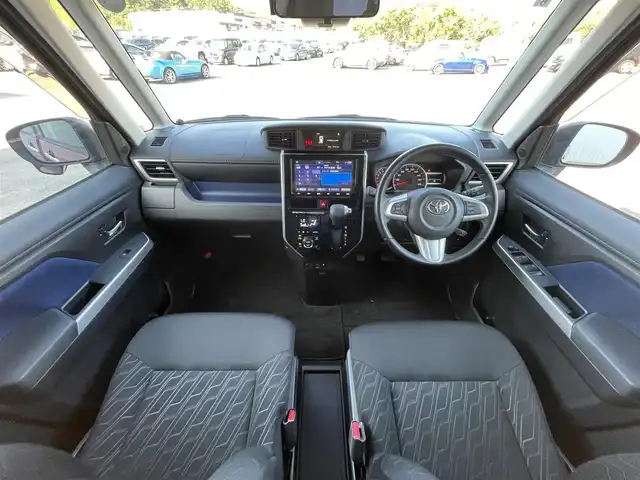 トヨタ タンク カスタムG 愛媛県 2019(令1)年 3.2万km ブラックマイカメタリック/ファイアークォーツレッドメタリック 純正9型ナビ　/AM/FM/CD/DVD/BT/フルセグTV/両側電動スライドドア　/バックカメラ　/クルーズコントロール　/車線逸脱防止装置　/衝突被害軽減装置　/純正ドライブレコーダー　/ETC2.0　/HDMI入力　/LEDヘッドライト　/アイドリングストップ/前後コーナーセンサー/スペアキー/後席サンシェイド/ステアリングリモコン/純正ドアバイザー/シガーソケット/ISOFIX/電格ミラー/現状サマー(純正AW)(165/65/R14)