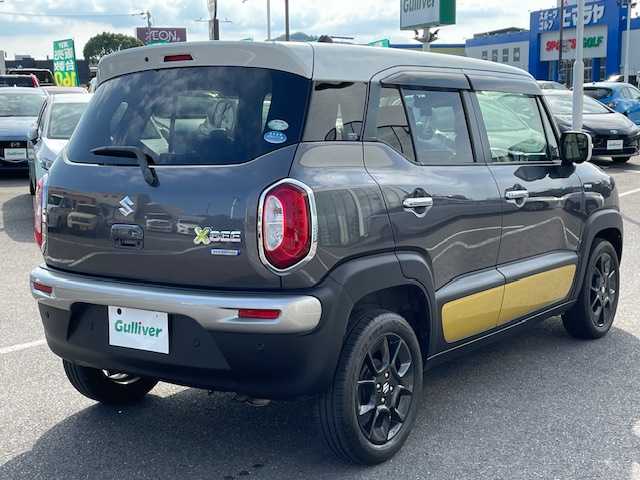 スズキ クロスビー HYBRID MZ 長崎県 2018(平30)年 7.3万km ミネラルグレーメタリック 3トーンコーディネート 社外ディスプレイオーディオ/CD/BT/AUX/全方位カメラ/デュアルカメラブレーキサポート/レーンキープアシスト/クルーズコントロール/前席シートヒーター/パドルシフト/ドライブレコーダー前後/LEDヘッドライト/LEDフォグランプ/コーナーセンサー/ETC