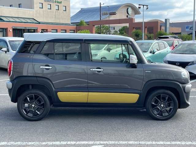 スズキ クロスビー HYBRID MZ 長崎県 2018(平30)年 7.3万km ミネラルグレーメタリック 3トーンコーディネート 社外ディスプレイオーディオ/CD/BT/AUX/全方位カメラ/デュアルカメラブレーキサポート/レーンキープアシスト/クルーズコントロール/前席シートヒーター/パドルシフト/ドライブレコーダー前後/LEDヘッドライト/LEDフォグランプ/コーナーセンサー/ETC