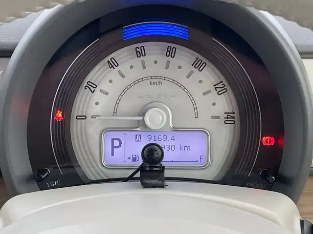 スズキ ラパン S 新潟県 2017(平29)年 5.4万km フレンチミントPM 純正ＳＤナビ（Bluetooth・CD・DVD）/バックカメラ　/フルセグ　/純正ビルトインＥＴＣ　/キセノンオートライト　/D席シートヒーター　/レーダーブレーキサポート　/アイドリングストップ　/衝突被害軽減システム　/ウッド調パネル　/スマートキー/純正フロアマット/ABS/横滑り防止装置/盗難防止装置