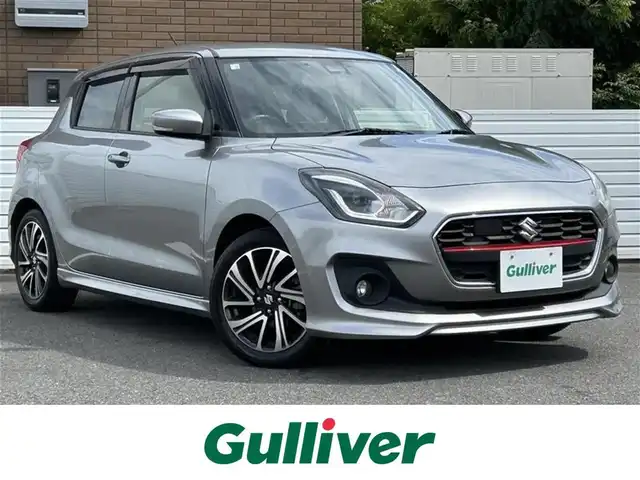 スズキ スイフト RS 群馬県 2020(令2)年 12.8万km プレミアムシルバーメタリック ワンオーナー/純正メモリナビ(KXM-E504W)/(CD/DVD/BT/フルセグTV)/バックカメラ/追従機能付きクルーズコントロール/シートヒーター/ビルトインETC/ステアリングスイッチ/車線逸脱抑制機能/純正フロアマット/スマートキー×２/保証書＆取説