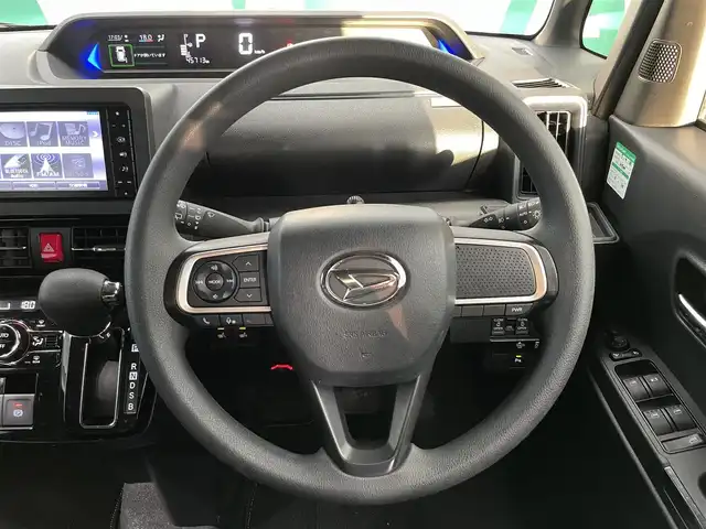 ダイハツ タント カスタム X 鹿児島県 2022(令4)年 4.6万km シャイニングホワイトパール ワンオーナー/禁煙　/純正ナビ　/バックカメラ　/両側パワースライドドア　/スマートアシスト　/前席シートヒーター/ＬＥＤヘッドライト　/オートライト　/オートマチックハイビーム　/純正フロアマット　/前方ドライブレコーダー　/純正アルミホイール　/ＥＴＣ/ドアバイザー