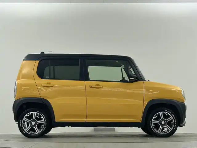 マツダ フレア クロスオーバー XS 鹿児島県 2016(平28)年 8.5万km アクティブイエロー/ブラック2トーン クラリオンナビ　ＴＶ　ＣＤ　Ｂｌｕｅｔｏｏｔｈ　シートヒーター　ＨＩＤヘッドライト　レーンディパーチャーアラート　オートライト　ステアリングリモコン　スマートキー　プッシュスタート　ＥＴＣ