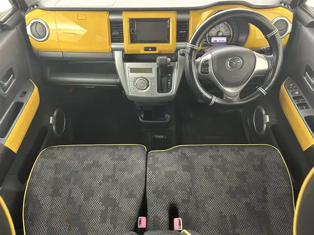 マツダ フレア クロスオーバー XS 鹿児島県 2016(平28)年 8.5万km アクティブイエロー/ブラック2トーン クラリオンナビ　ＴＶ　ＣＤ　Ｂｌｕｅｔｏｏｔｈ　シートヒーター　ＨＩＤヘッドライト　レーンディパーチャーアラート　オートライト　ステアリングリモコン　スマートキー　プッシュスタート　ＥＴＣ
