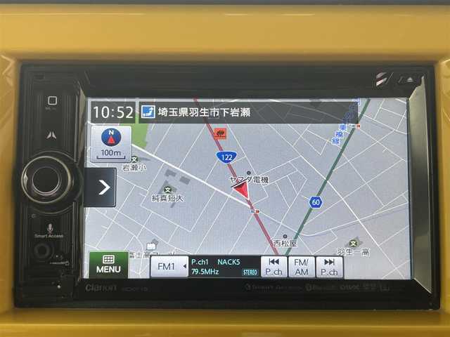マツダ フレア クロスオーバー XS 鹿児島県 2016(平28)年 8.5万km アクティブイエロー/ブラック2トーン クラリオンナビ　ＴＶ　ＣＤ　Ｂｌｕｅｔｏｏｔｈ　シートヒーター　ＨＩＤヘッドライト　レーンディパーチャーアラート　オートライト　ステアリングリモコン　スマートキー　プッシュスタート　ＥＴＣ