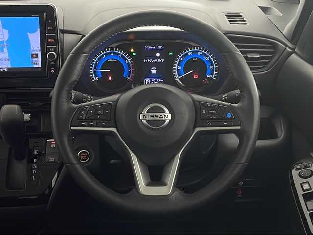 日産 ルークス HWS Gターボ プロパイロットED 宮崎県 2020(令2)年 4.1万km アメジストパープル 禁煙車/エマージェンシーブレーキ/純正9型ナビTV/（MM319D-L/CD/DVD/MSV/Bluetooth/フルセグTV)/純正LEDオートライト/純正LEDフォグ/純正15インチアルミ/純正エアロ/純正ルーフエンドスポイラー/純正フロアマット/社外前後ドライブレコーダー/ハンズフリー両側電動スライドドア/プロパイロット/アラウンドビューモニター/オートエアコン/リアサーキュレーター（プラズマクラスター）/インテリジェントキー/プッシュエンジンスタート
