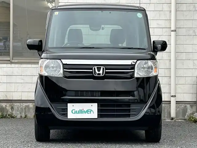 ホンダ Ｎ ＢＯＸ G 福岡県 2016(平28)年 4.3万km スマートブラック ワンオーナー/社外メモリーナビ KENWOOD【MDV-D303】/(AM/FM/Bluetooth/CD/SD/ワンセグTV】/ETC/前後ドライブレコーダー一体型デジタルインナーミラーCOMTEC【ZDR038】/横滑り防止機能/電格ミラー/プッシュスタート/フロアマット/ドアバイザー/取扱説明書/保証書/ナビ取扱説明書/スペアキー×１