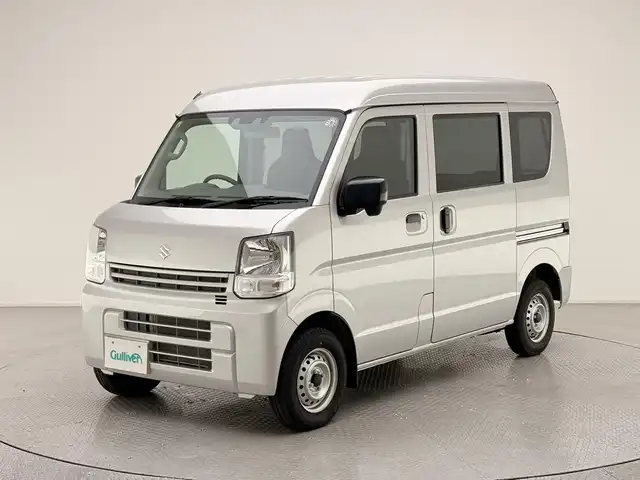 スズキ エブリイ PA 兵庫県 2023(令5)年 0.7万km シルキーシルバーメタリック 両側スライドドア/純正ラバーマット/純正オーディオ/クリアランスソナー/ヘッドライトレベライザー/スズキセーフティサポート/オートライト/オートマチックハイビーム/リアスモークガラス/集中ドアロック/レーンキープアシスト