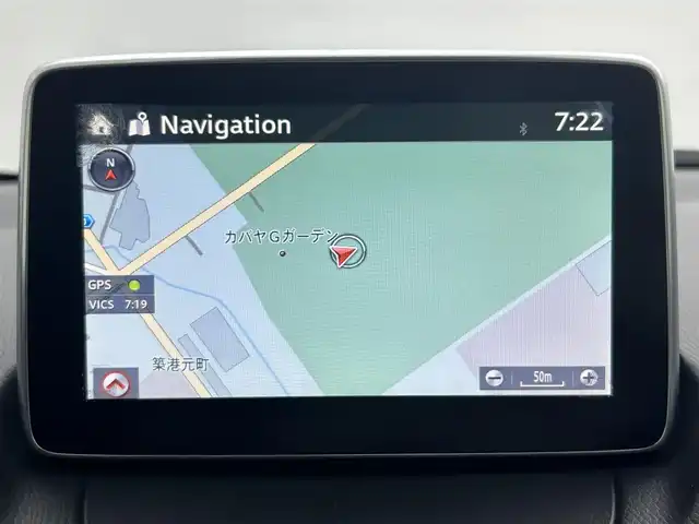 マツダ ＣＸ－３ XD ツーリング 岡山県 2015(平27)年 3.4万km ダイナミックブルーマイカ 純正ナビ/Bluetooth/地デジTV/DVD再生/CD/バックカメラ/衝突被害軽減ブレーキ/クルーズコントロール/LEDヘッドライト/合皮シート/ETC/ヘッドアップディスプレイ/ブラインドスポットモニター/プッシュスタート /スマートキー/純正18インチアルミホイール/純正フロアマット/オートライト /ターボ