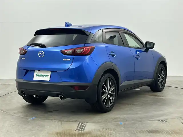 マツダ ＣＸ－３ XD ツーリング 岡山県 2015(平27)年 3.4万km ダイナミックブルーマイカ 純正ナビ/Bluetooth/地デジTV/DVD再生/CD/バックカメラ/衝突被害軽減ブレーキ/クルーズコントロール/LEDヘッドライト/合皮シート/ETC/ヘッドアップディスプレイ/ブラインドスポットモニター/プッシュスタート /スマートキー/純正18インチアルミホイール/純正フロアマット/オートライト /ターボ