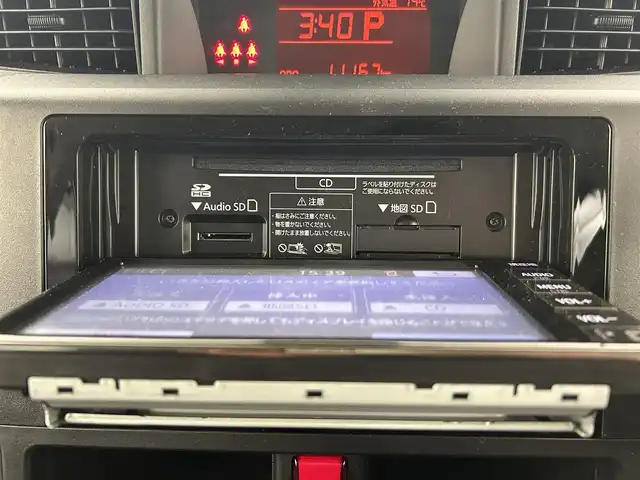 トヨタ ルーミー X 千葉県 2021(令3)年 1.2万km パールホワイトⅢ 禁煙車/トヨタセーフティセンス/片側電動ドア/純正メモリナビ/・型番：NSCN-W68/・CD/AUX/Bluetooth/ワンセグTV/・バックカメラ/純正フロアマット/純正ドアバイザー/純正ホイールキャップ/オートライト/・オートマチックハイビーム/・ハロゲンヘッドライト/・ヘッドライトレベライザー