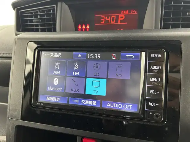 トヨタ ルーミー X 千葉県 2021(令3)年 1.2万km パールホワイトⅢ 禁煙車/トヨタセーフティセンス/片側電動ドア/純正メモリナビ/・型番：NSCN-W68/・CD/AUX/Bluetooth/ワンセグTV/・バックカメラ/純正フロアマット/純正ドアバイザー/純正ホイールキャップ/オートライト/・オートマチックハイビーム/・ハロゲンヘッドライト/・ヘッドライトレベライザー