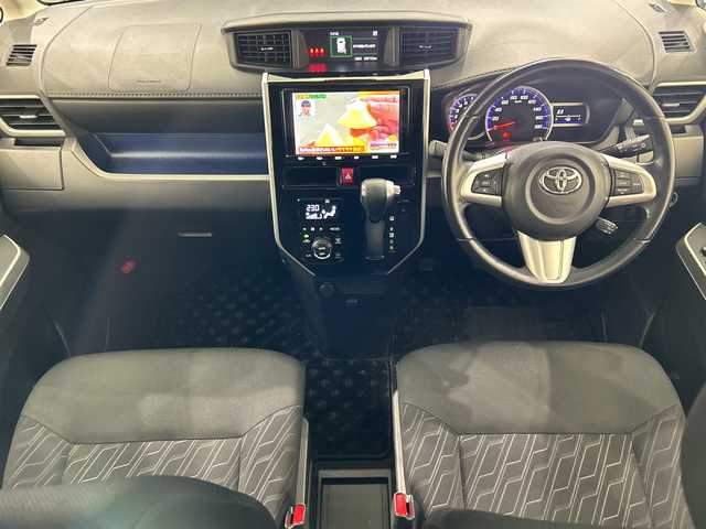 トヨタ ルーミー カスタムG－T 栃木県 2018(平30)年 6万km ブラックマイカ/マゼンダベリーメタリック 純正ナビ/（CD/DVD/Bluetooth/ワンセグTV）　/禁煙車　/両側パワースライドドア　/バックカメラ　/トヨタセーフティセンス　/プッシュスタート　/ＥＴＣ　/クルーズコントロール　/横滑り防止装置　/スマートキー　/プッシュスタート　/純正アルミホイール