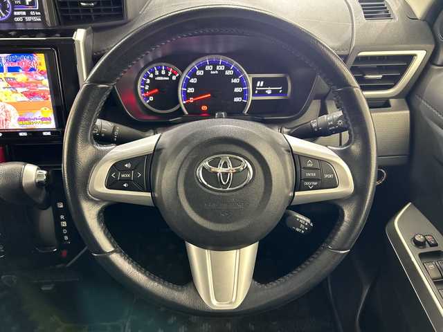 トヨタ ルーミー カスタムG－T 栃木県 2018(平30)年 6万km ブラックマイカ/マゼンダベリーメタリック 純正ナビ/（CD/DVD/Bluetooth/ワンセグTV）　/禁煙車　/両側パワースライドドア　/バックカメラ　/トヨタセーフティセンス　/プッシュスタート　/ＥＴＣ　/クルーズコントロール　/横滑り防止装置　/スマートキー　/プッシュスタート　/純正アルミホイール