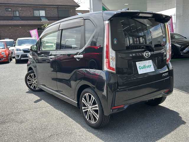 ダイハツ ムーヴ カスタム RS SAⅡ 埼玉県 2016(平28)年 5.3万km ブラックマイカメタリック ワンオーナー/ETC/プッシュスタート/バックカメラ/DVDナビ/フルセグテレビ/Bluetooth/スペアキー/LEDライト/ドライブレコーダー
