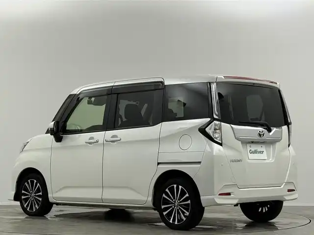 トヨタ ルーミー カスタムG－T 埼玉県 2021(令3)年 3.6万km パールホワイトⅢ 純正９型ナビ　両側パワースライド　全方位カメラ　シートヒーター　ビルトインＥＴＣ２．０　前後ドライブレコーダー　フルセグＴＶ　レーダークルーズコントロール　スマートアシスト　スマートキー