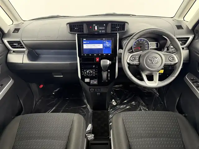 トヨタ ルーミー カスタムG－T 埼玉県 2021(令3)年 3.6万km パールホワイトⅢ 純正９型ナビ　両側パワースライド　全方位カメラ　シートヒーター　ビルトインＥＴＣ２．０　前後ドライブレコーダー　フルセグＴＶ　レーダークルーズコントロール　スマートアシスト　スマートキー