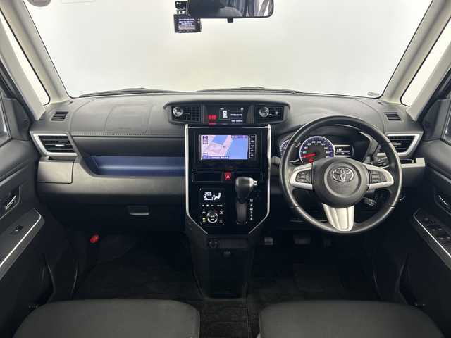 トヨタ ルーミー カスタムG 鹿児島県 2020(令2)年 6.5万km ブラックマイカメタリック 純正SDナビ/フルセグテレビ/両側パワースライドドア/純正14インチアルミホイール/ビルトインETC/コーナーセンサー/バックカメラ/スペアキー/純正フロアマット/クルーズコントロール/アイドリングストップ/LEDヘッドライト