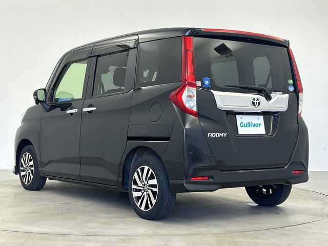 トヨタ ルーミー カスタムG 鹿児島県 2020(令2)年 6.5万km ブラックマイカメタリック 純正SDナビ/フルセグテレビ/両側パワースライドドア/純正14インチアルミホイール/ビルトインETC/コーナーセンサー/バックカメラ/スペアキー/純正フロアマット/クルーズコントロール/アイドリングストップ/LEDヘッドライト