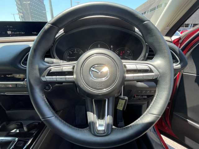 マツダ ＣＸ－３０ XD Lパッケージ 千葉県 2022(令4)年 3万km ソウルレッドクリスタルM ワンオーナー/i-ACTIVSENSE/・スマートブレーキサポート/・レーンキープアシスト/・ブラインドスポットモニタリング/・側方接近車両検知/・車線逸脱警報システム/・オートハイビーム/8.8インチマツダコネクト/CD DVD BT HDMI フルセグ/全方位カメラ/パワーバックドア/レーダークルーズコントロール/LEDオートライト/レザーシート/メモリ付きパワーシート/前席シートヒーター/ステアリングヒーター/純正18インチアルミホイール/ヘッドアップディスプレイ/プッシュスタート/スマートキー/ETC