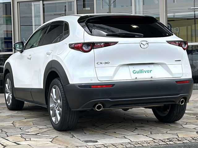 マツダ ＣＸ－３０ 20S プロアクティブツーリングセレ 静岡県 2020(令2)年 2.7万km スノーフレイクホワイトパールマイカ 【主要装備】/純正ナビ　/アラウンドビューモニター　/パワーバックドア　/ＥＴＣ　/ステアリングスイッチ　/プッシュスタート　/スマートキー　/クルーズコントロール　/シートヒーター　/コーナーセンサー　/ハンドルヒーター　/ドラレコ