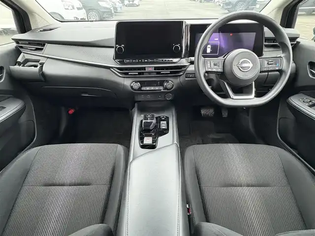 日産 ノート X 大分県 2021(令3)年 2.9万km オーロラフレアブルーパール ・純正ナビ(HDMI/BT/USB/CarPlay)/・アラウンドビューモニター/・フルセグテレビ/・エマージェンシーブレーキ/・プロパイロット/・コーナーセンサー/・ETC2.0/・ドライブレコーダー/・オートハイビーム/・ブレーキホールド/・デジタルインナーミラー/・スマートキー/・プッシュスタートボタン